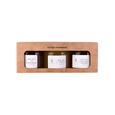 VINZÜ Miel Trio du périgord 375G