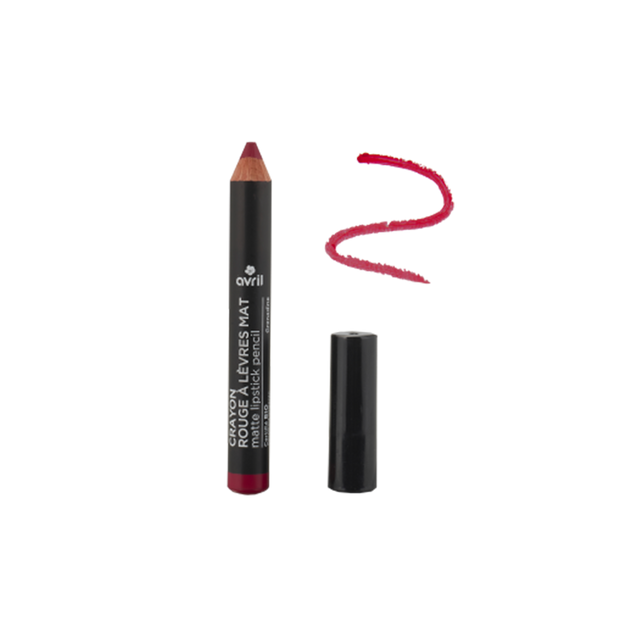 Avril Rouge à lèvres CRAYON MAT GRENADINE
