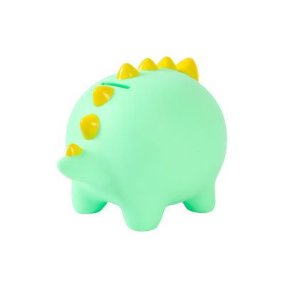 I-TOTAL Tirelire Dino Vert