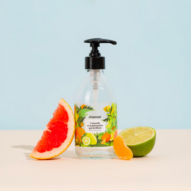 Pimpant Coffret DÉCOUVERTE LIQUIDE VAISSELLE coloris jaune