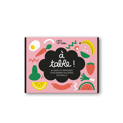 MINUS Jeu de discussion A table ! Rose