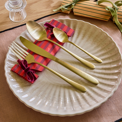 Coffret couverts Gold Or