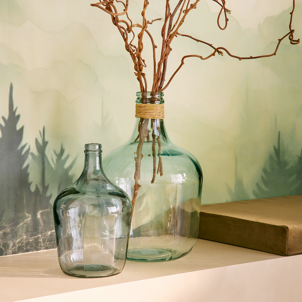 Vase dame-jeanne Candy Transparent