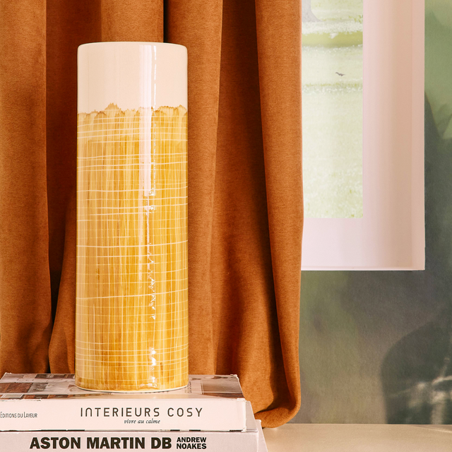 Amadeus Cades Vase HOLY coloris jaune