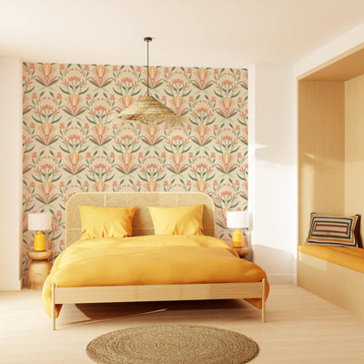 4MURS Papier peint intissé Dalilah Multicolore