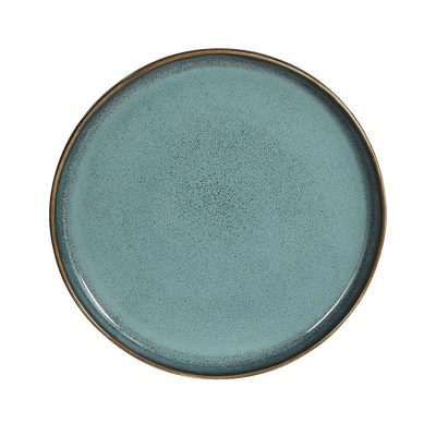 Assiette Nouka Bleu vert