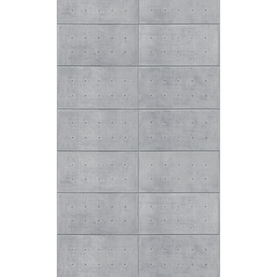 4MURS Papier peint panoramique L Cliftown Gris béton Satiné