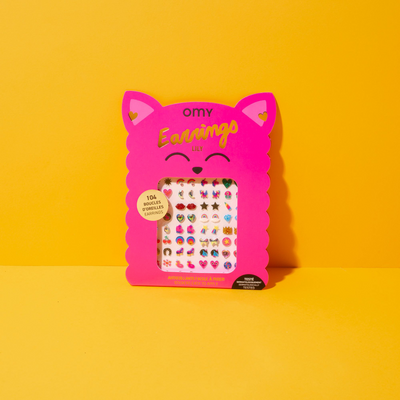 OMY Sticker Boucles d'oreilles lily Rose