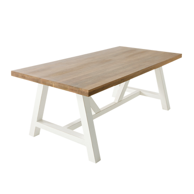 4MURS Table de salle à manger Etretat Naturel