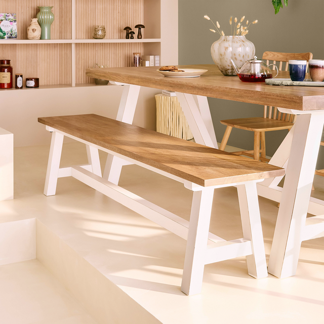 4MURS Banc ETRETAT coloris naturel