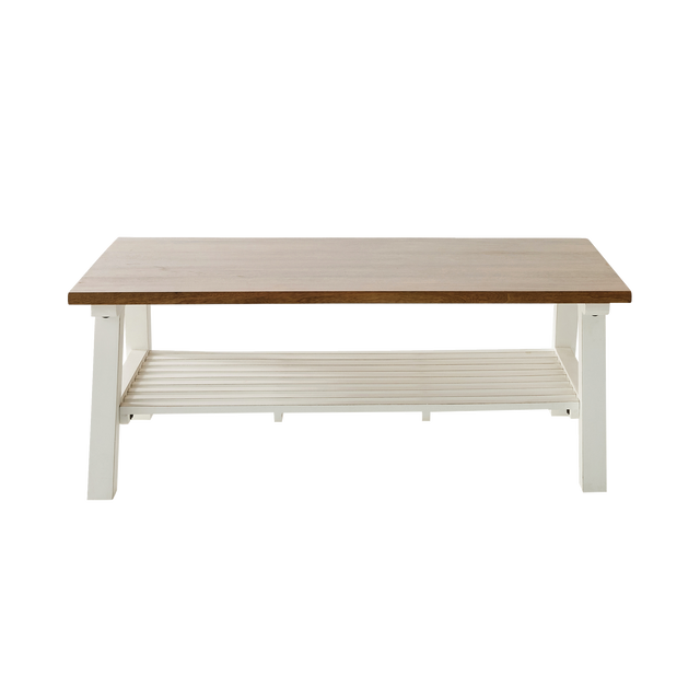 4MURS Table basse ETRETAT coloris naturel 60 x 120 cm