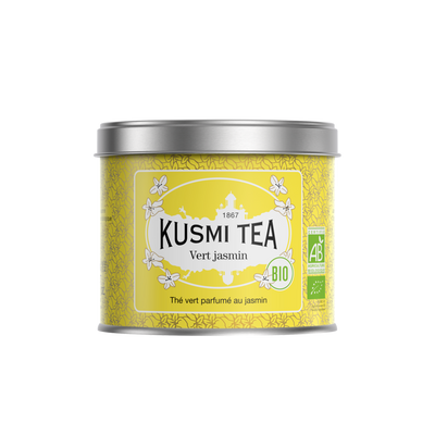 KUSMI TEA Thé vert en vrac Jasmin bio 90G