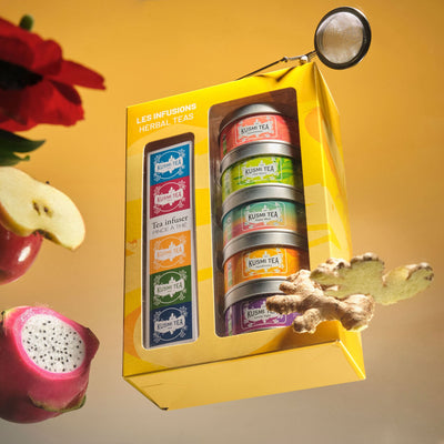 KUSMI TEA Coffret Les infusions 125G