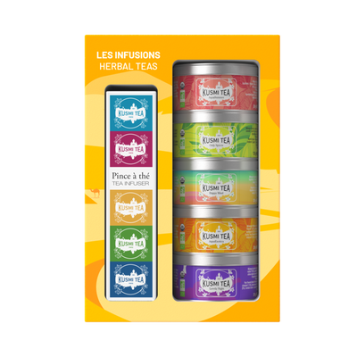 KUSMI TEA Coffret Les infusions 125G