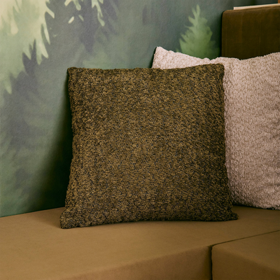 Coussin Gaïa Vert mousse