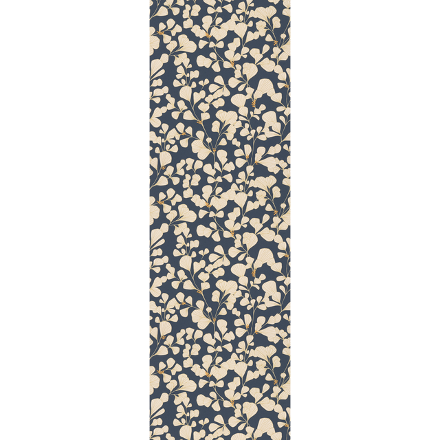 4MURS Papier peint intissé HISAE coloris bleu nuit