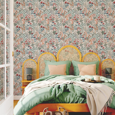 Papier peint intissé Thaly Multicolore