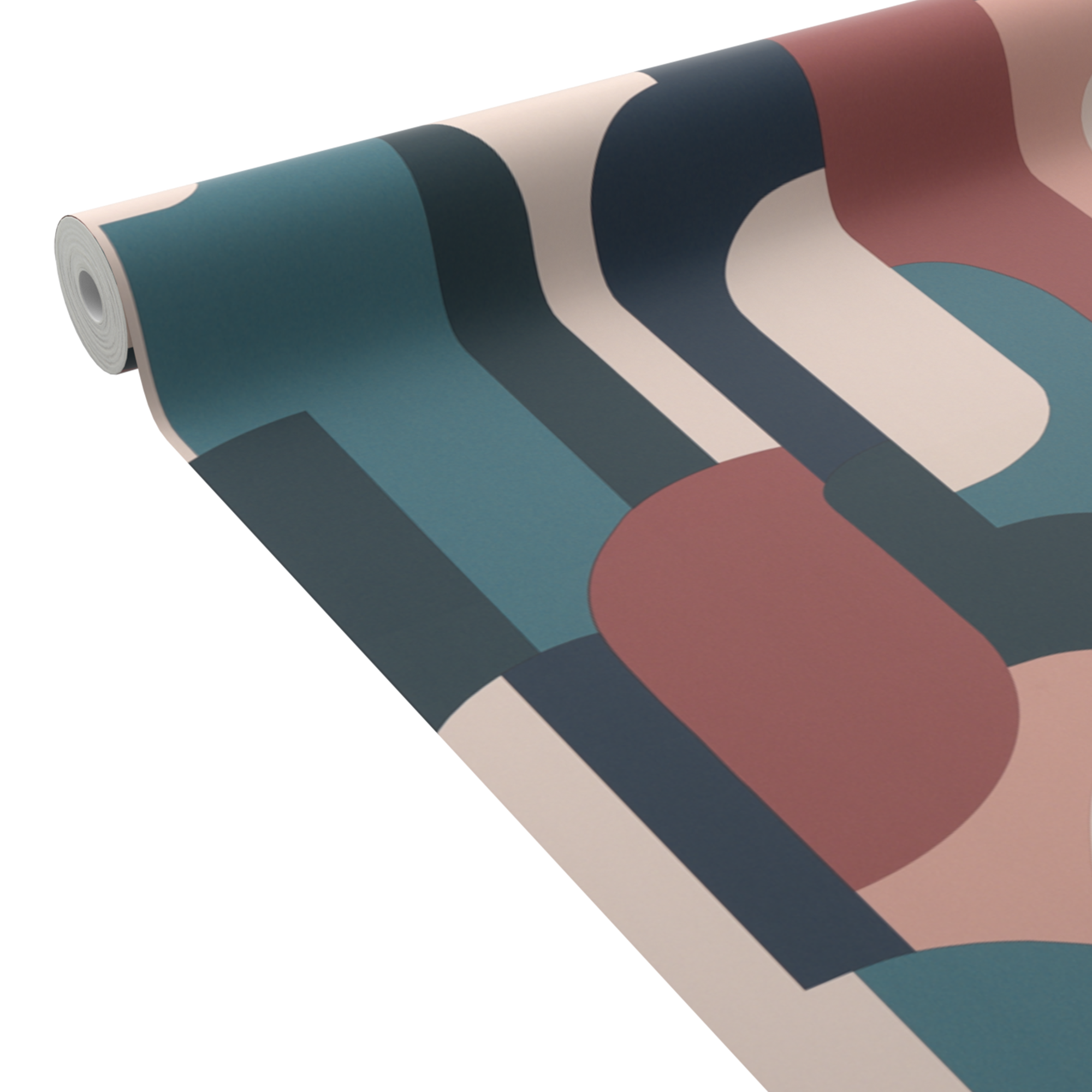 4MURS Papier peint intissé Britta Multicolore