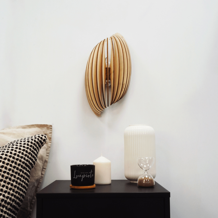 ATELIER LOUPIOTE Applique murale Assia Bouleau