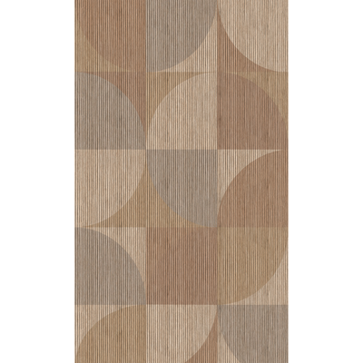 4MURS Papier peint panoramique L Kalima Chêne clair, moyen et grisé Satiné