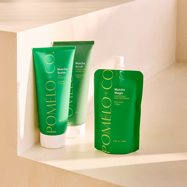 POMELO Soin cheveux APRÈS-SHAMPOING MATCHA BUTTER Thé vert