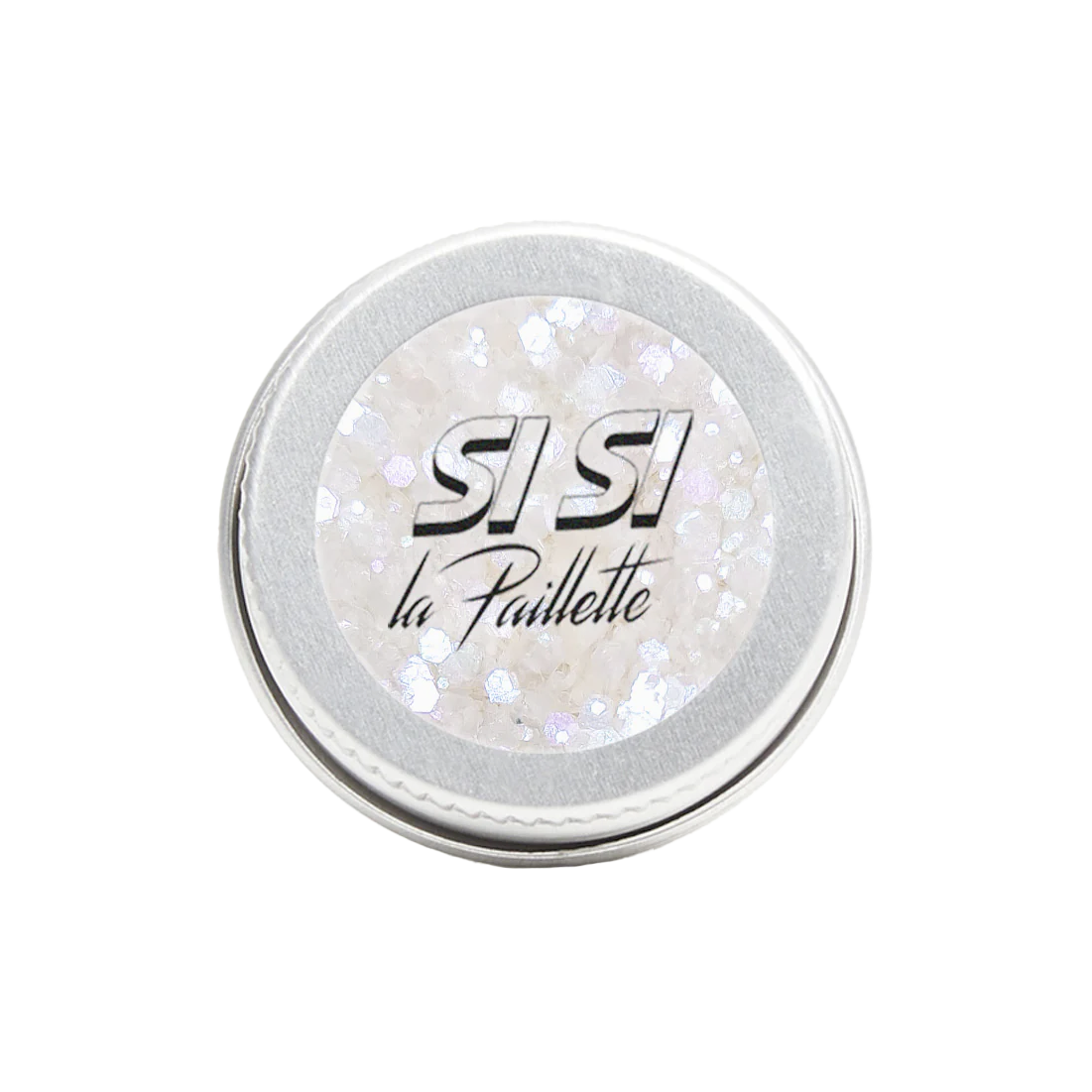 SI SI LA PAILLETTE Paillettes cosmétiques Nuit blanche Blanc 5ML