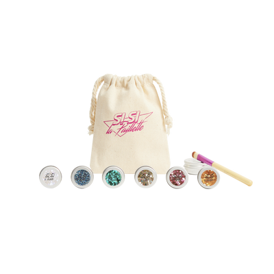 SI SI LA PAILLETTE Coffret cosmétique Best seller Multicolore 40ML