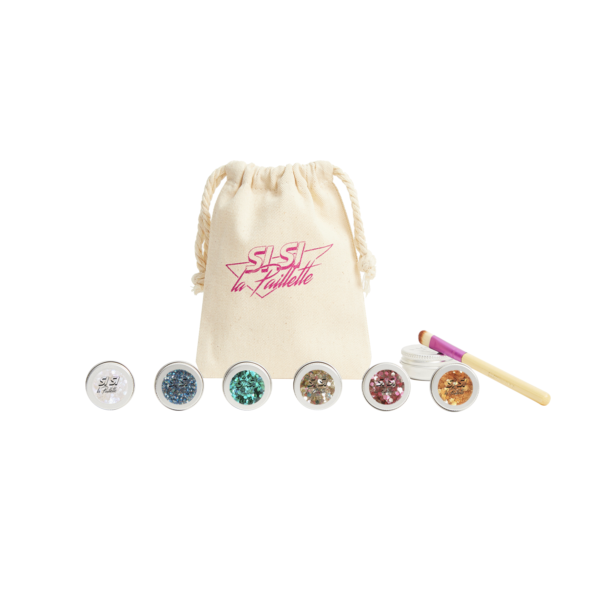SI SI LA PAILLETTE Coffret cosmétique Best seller Multicolore 40ML