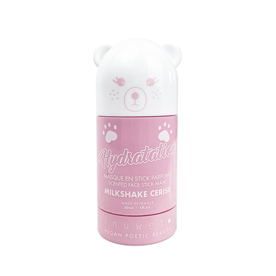 INUWET Masque crème Stick visage a l'argile - hydratant Rose 9ML