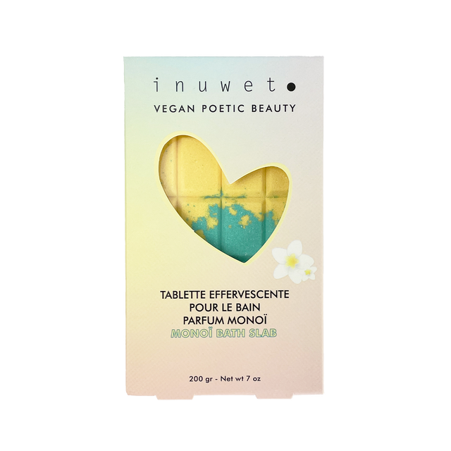 Inuwet Boule de bain EFFERVESCENTE MONOI MONOI