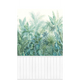 Papier peint panoramique L Trinidad panel Vert feuille Satiné