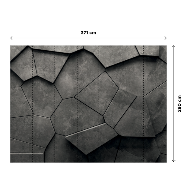 Papier peint panoramique XL ARTHUS 371 x 280 cm