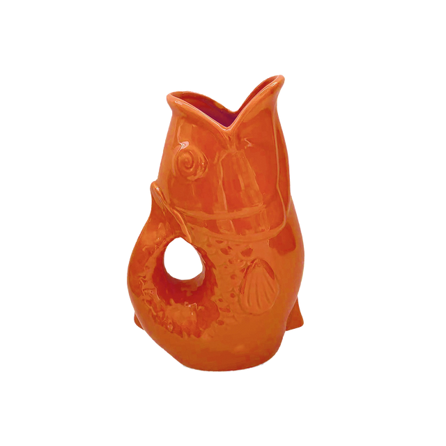 Opjet Vase POISSON coloris orange