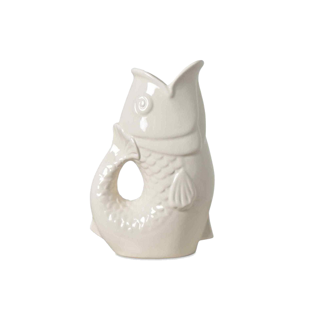 Opjet Vase POISSON coloris blanc