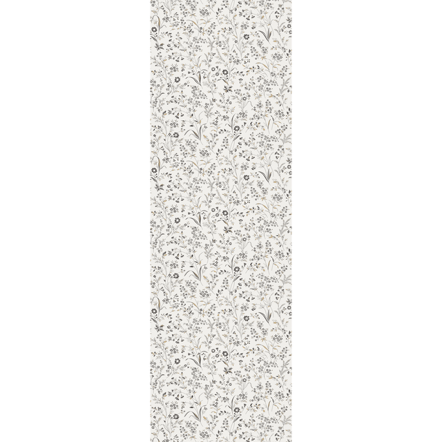 Papier peint intissé JOYCE coloris noir et ocre