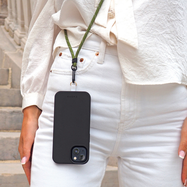 CASYX Cordon de téléphone UNIVERSEL MILITAIRE coloris kaki