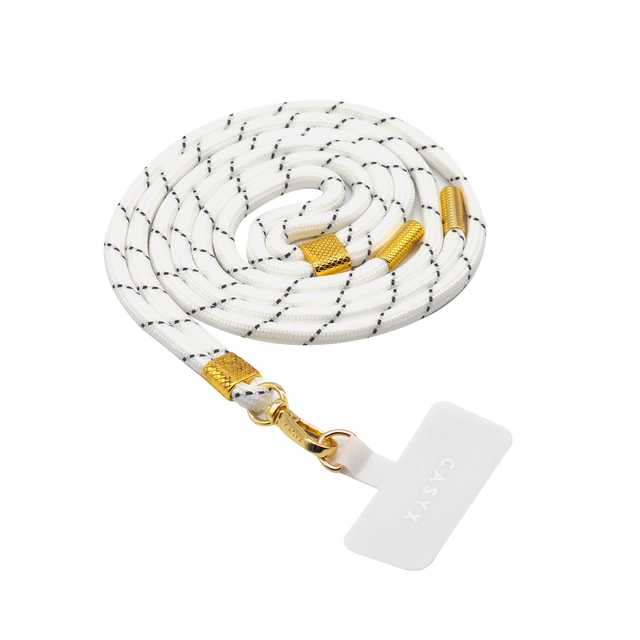 CASYX Cordon de téléphone UNIVERSEL ROYAL coloris blanc