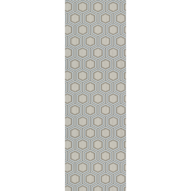 Papier peint intissé DENVER coloris bois clair et noir