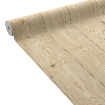 4MURS Papier peint intissé Brookwood Bois chaud