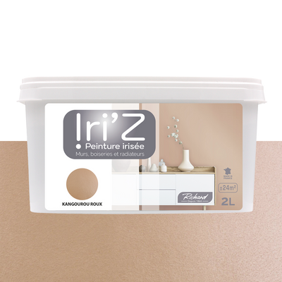 RICHARD Peinture Iriz Kangourou roux Brillant 2L