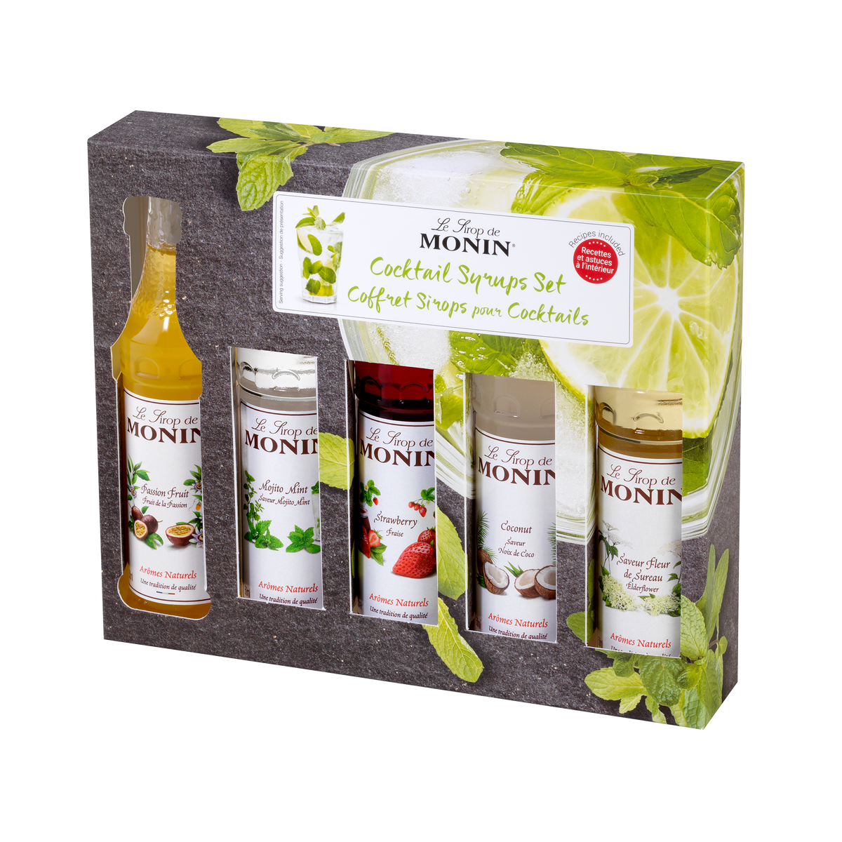 MONIN Coffret Sirops mini cocktails 250ML