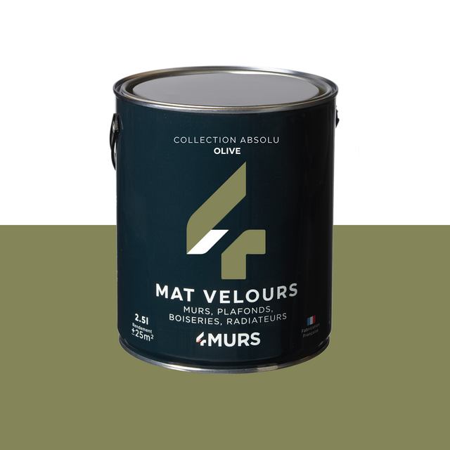 Absolu Peinture Peinture olive Mat 2,5 L