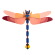 LIBELLULE ROSE