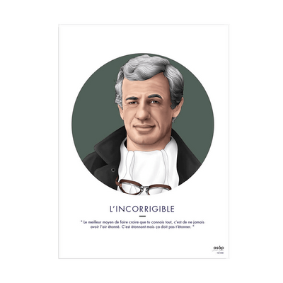ASAP CREATIVE STUDIO Affiche L'incorrigible Vert