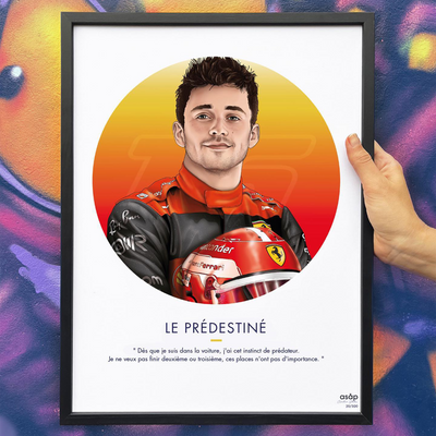 ASAP CREATIVE STUDIO Affiche Le prédestiné Rouge