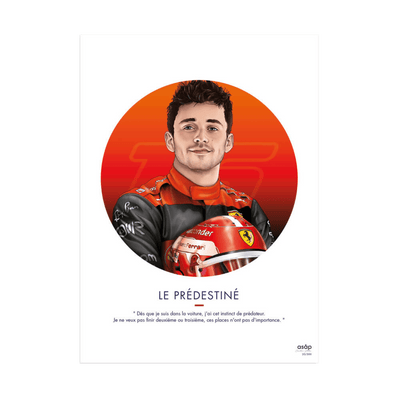 ASAP CREATIVE STUDIO Affiche Le prédestiné Rouge
