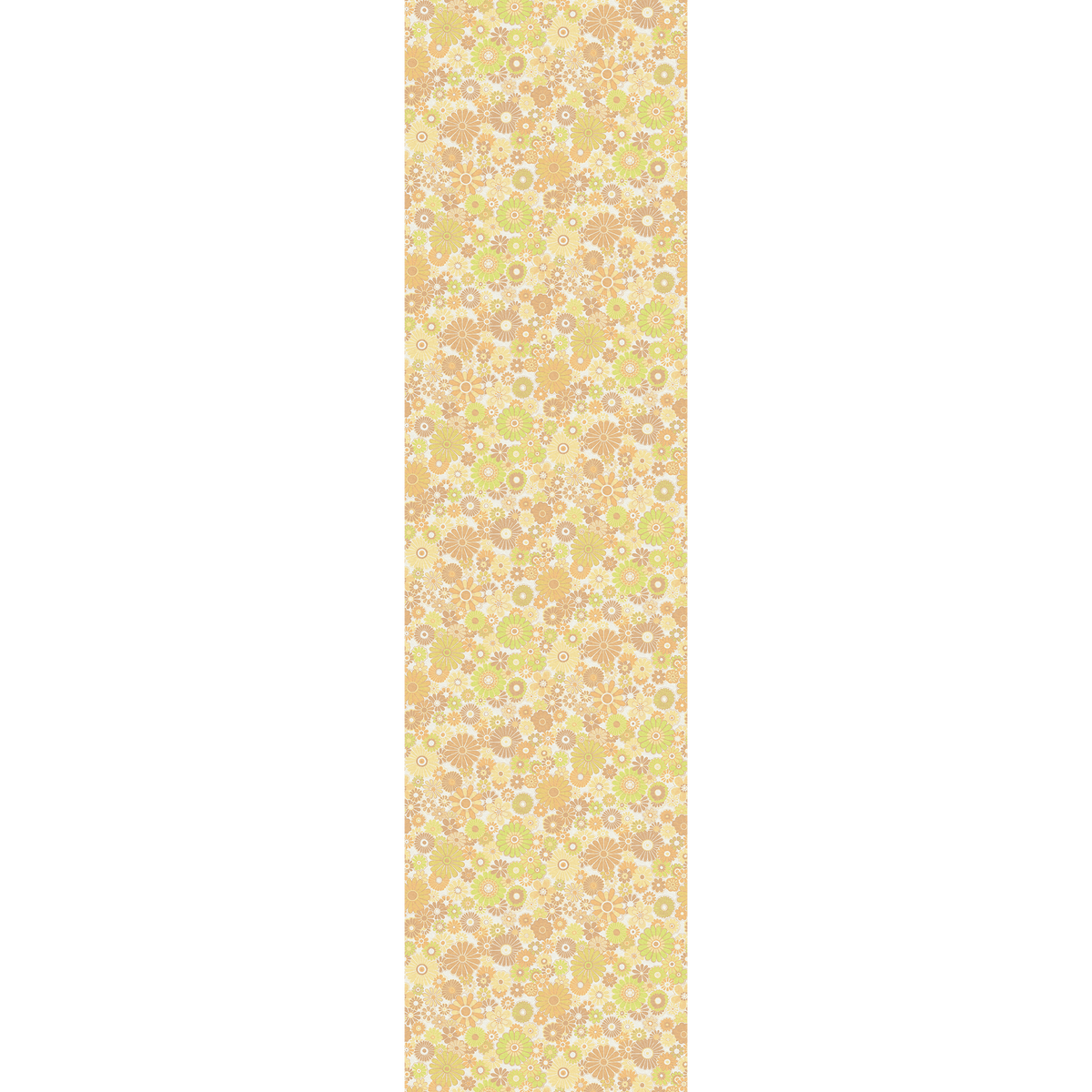 Papier peint intissé Donatille Orange et vert