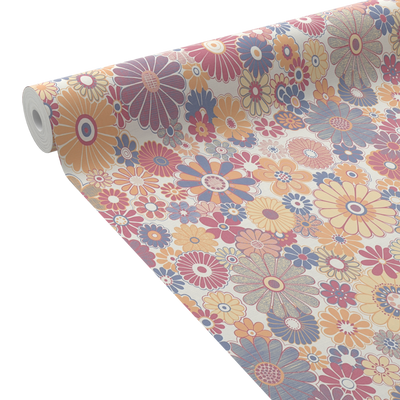 Papier peint intissé Donatille Multicolore