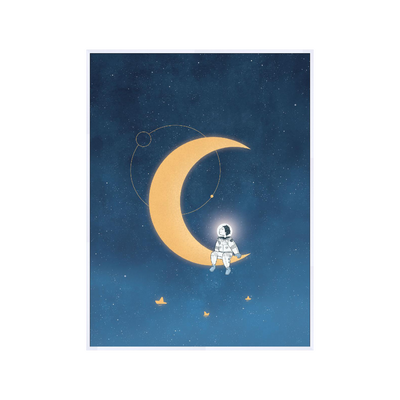 4MURS Image encadrée Elie Bleu