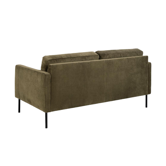 Canapé GRAHAM coloris vert olive 3 places